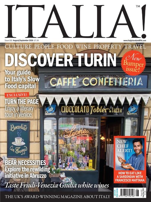 Cover image for Italia magazine